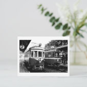 Oude treinstation van Mino, Briefkaart Japan (Staand voorkant)