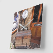 OUDE TREINSTATION VIERKANTE KLOK (Hoek)