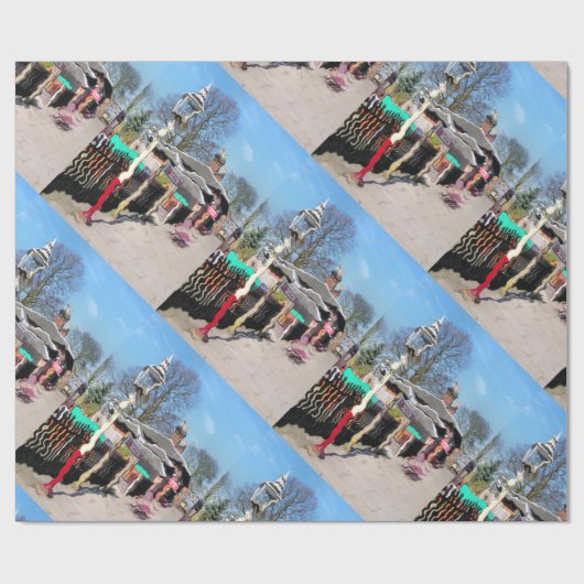 OUDE TREINSTATIONS CADEAUPAPIER (Vlak)