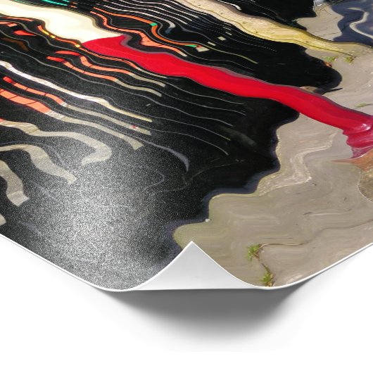 OUDE TREINSTATIONS FOTO AFDRUK (Hoek)