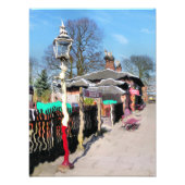 OUDE TREINSTATIONS FOTO AFDRUK (Voorkant)