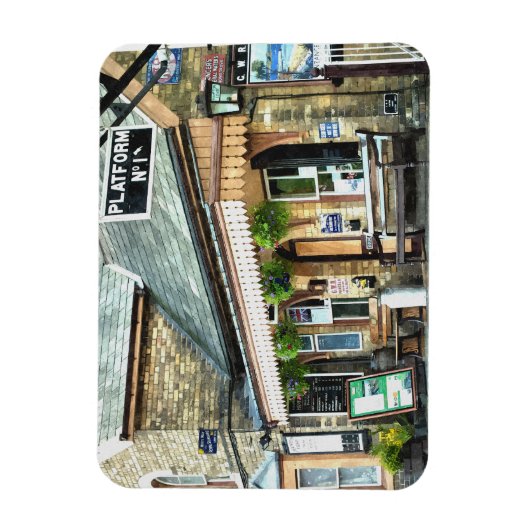 OUDE TREINSTATIONS VK MAGNEET (Verticaal)