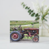 Oude trekker - Briefkaart (Staand voorkant)