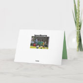 Oude trekker kaart (Achterkant)