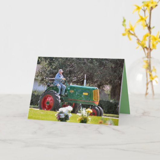 Oude trekker kaart (Gele Bloem)