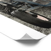 oude trekker poster (Hoek)