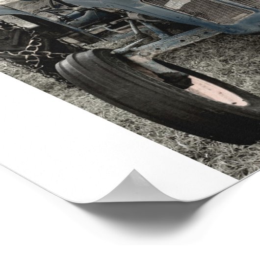 oude trekker poster (Hoek)