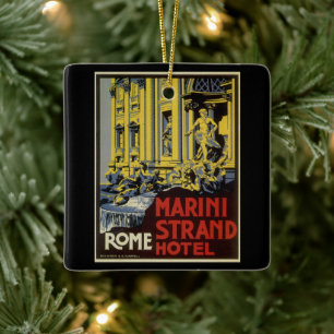 Oude Trevi-fontein, Marini Strand Hotel, Rome Keramisch Ornament