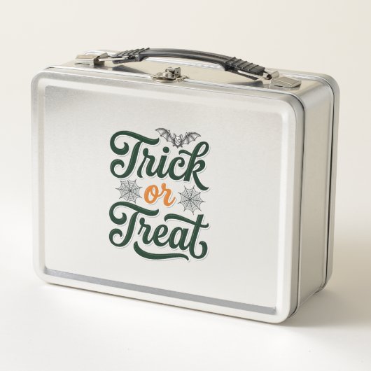 Oude Trick Or Treat Halloween Typografie Ontwerp (Voorkant)