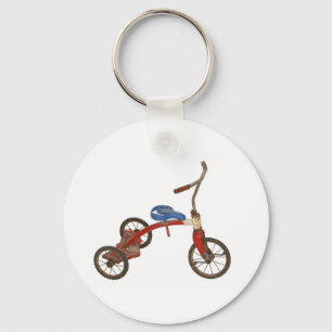 Oude trifiets sleutelhanger