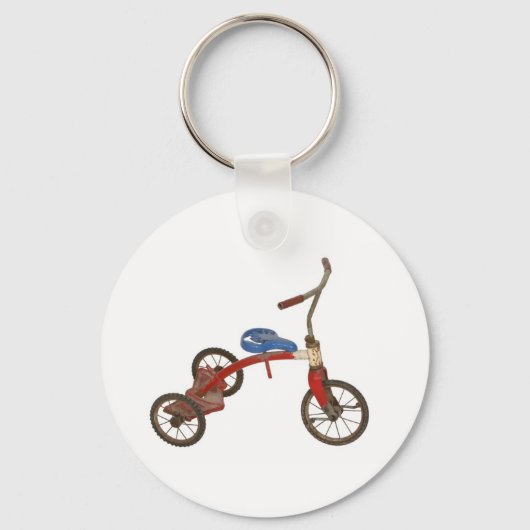 Oude trifiets sleutelhanger (Voorkant)