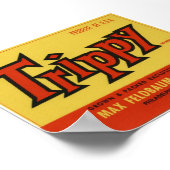  oude trippy-fruitkratenlabels poster (Hoek)