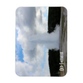 Oude Trouwe Foto bij Yellowstone Magneet (Verticaal)