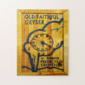 Oude trouwe klok. legpuzzel (Verticaal)