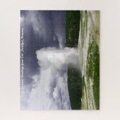 Oude trouwe Montana. Kerstgroeten Legpuzzel (Verticaal)