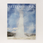 Oude trouwe puzzel, Yellowstone puzzel Legpuzzel (Verticaal)