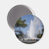 Oude Trouwe Ronde Magneet (Voorkant / Achterkant)