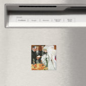 Oude trouwerij, Bruid Bruidegom Jonggehuwden Magneet (Insitu (Vaatwasser))