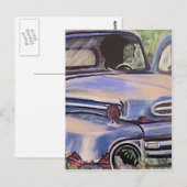 Oude  Truck Art Briefkaart (Voorkant / Achterkant)