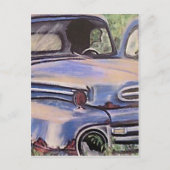 Oude  Truck Art Briefkaart (Voorkant)