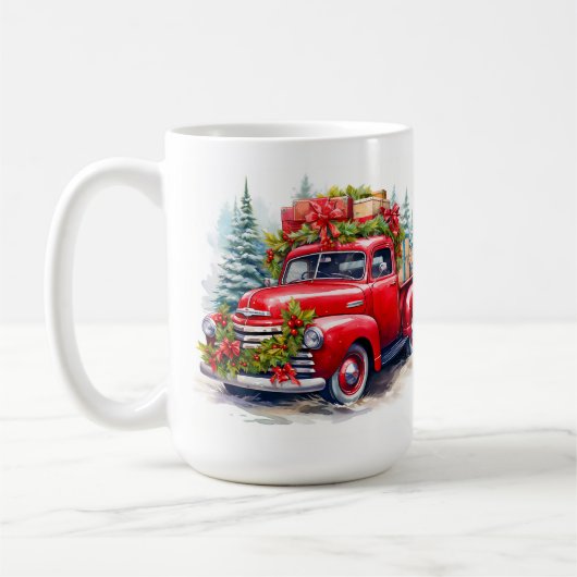 Oude Truck Koffiemok (Links)