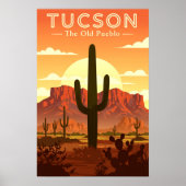 Oude Tucson Poster (Voorkant)