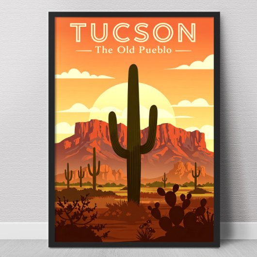 Oude Tucson Poster