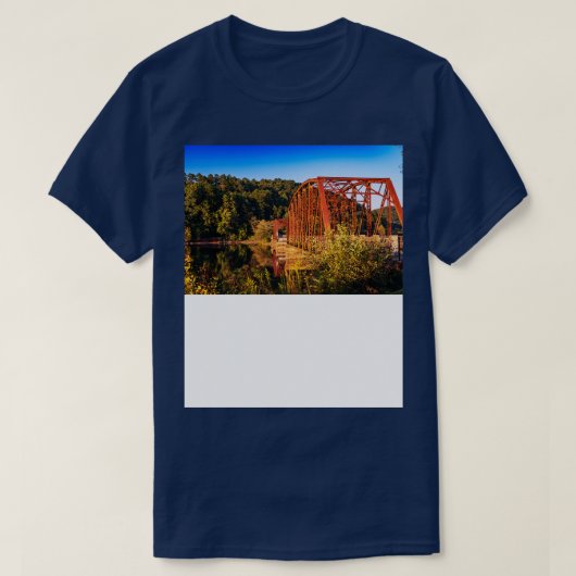 Oude Tugaloo River Bridge T-shirt (Design voorkant)