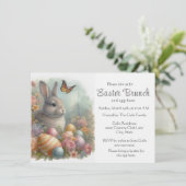 Oude Tuin met Paashaas Kaart (Staand voorkant)