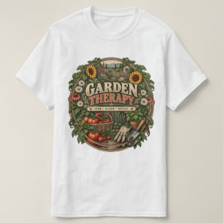 Oude Tuin van het Cottage T-shirt