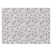 Oude Tuin Vlindertjes Konijn Paasfeest Tafelkleed (Voorkant (Horizontaal))