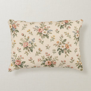 Oude Tuinboeketten in Cottage Stijl Accent Kussen