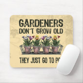 Oude tuinmannen muismat (Met muis)