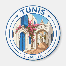 Oude Tunesië Tunesië Magneet