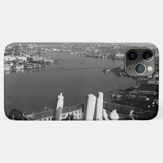 Oude Turkije Istanbul gouden hoorn rivier Case-Mate iPhone Case (Achterkant (horizontaal))