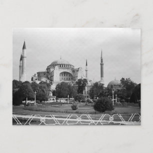 Oude Turkije Istanbul Heilige Sofia Basiliek Briefkaart