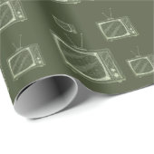 oude tv cadeaupapier (Rol Hoek)