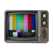 Oude tv magneet (Horizontaal)