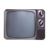 Oude tv magneet (Horizontaal)