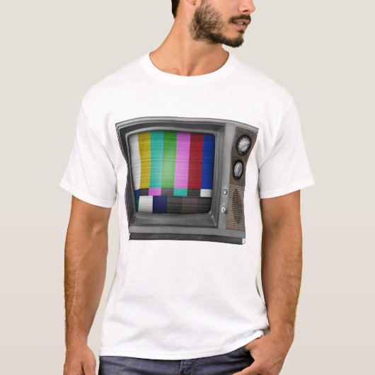 Oude tv T-Shirt (Voorkant)