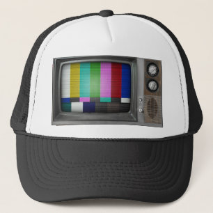 Oude tv trucker pet