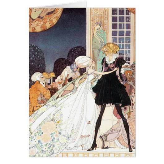 Oude 'Twaalf Dansende Prinsessen' van Kay Nielsen (Voorkant)
