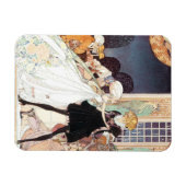 Oude 'Twaalf Dansende Prinsessen' van Kay Nielsen Magneet (Horizontaal)