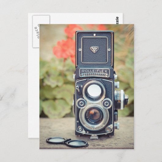 Oude twenscamera briefkaart (Voorkant / Achterkant)