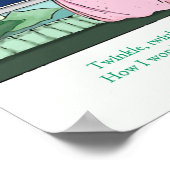 Oude Twinkle, Twinkle, Little Star Poster (Hoek)