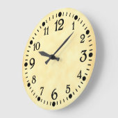 Oude typemachine retro wandklok (Hoek)