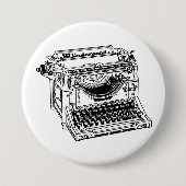 Oude Typewriter Button (Voorkant)