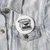 Oude Typewriter Button