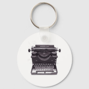 OUDE TYPEWRITER SLEUTELHANGER
