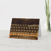 Oude Typewriter voor verjaardag Kaart (Voorkant)
